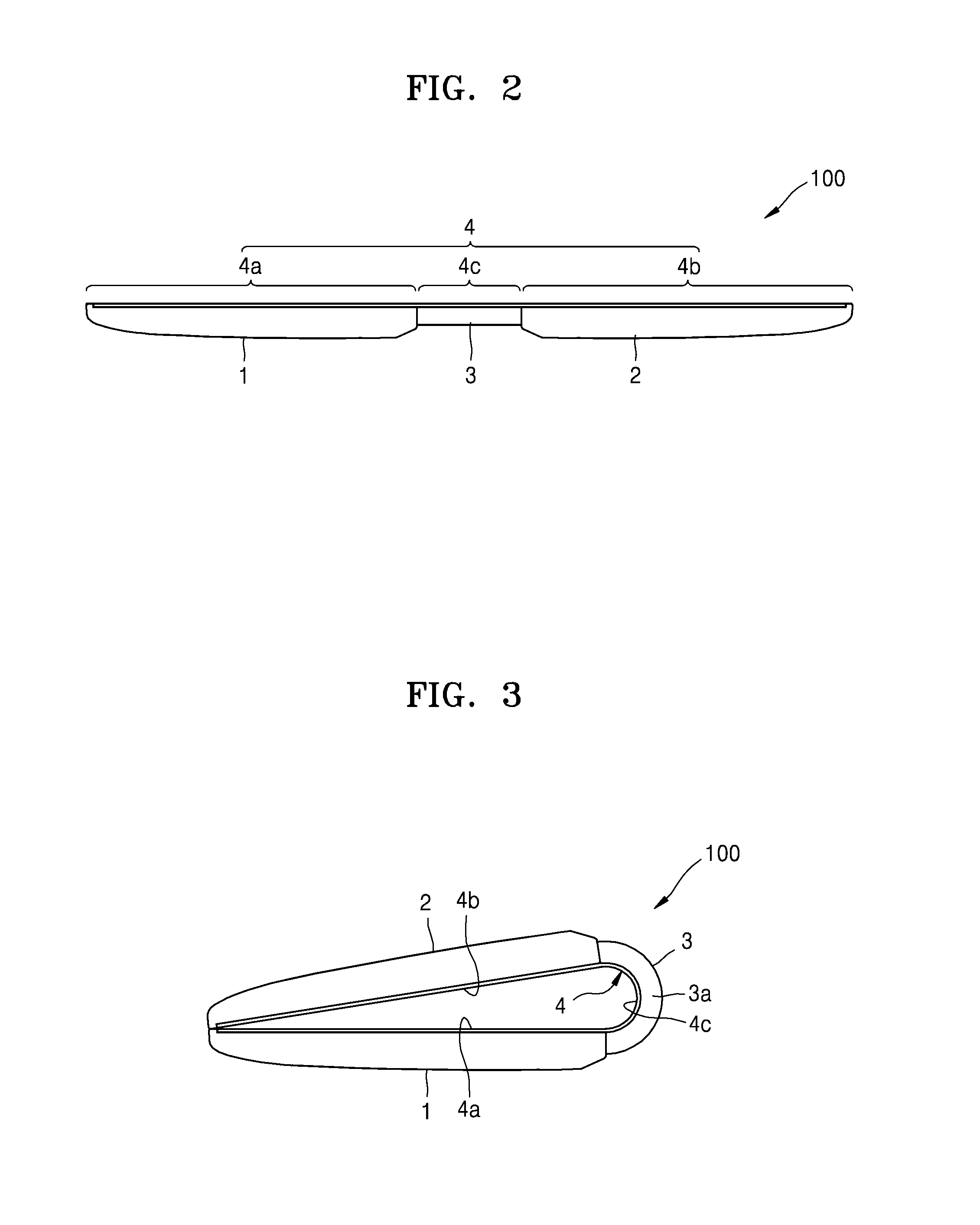 Foldable electronic device including flexible display element