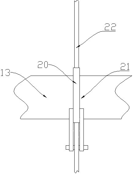 Novel charging table and discharging table equipment