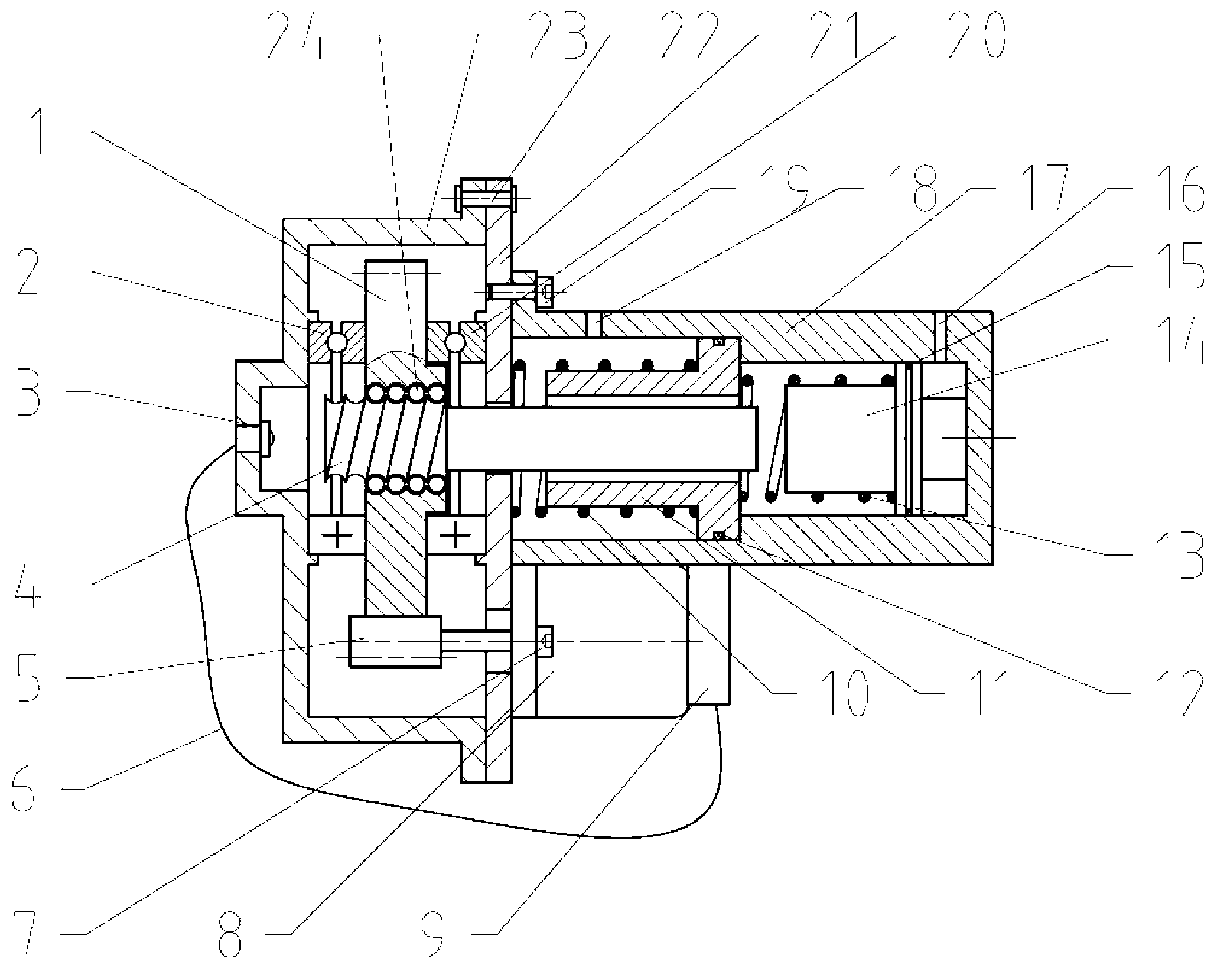 Active brake pedal travel simulator and control method thereof