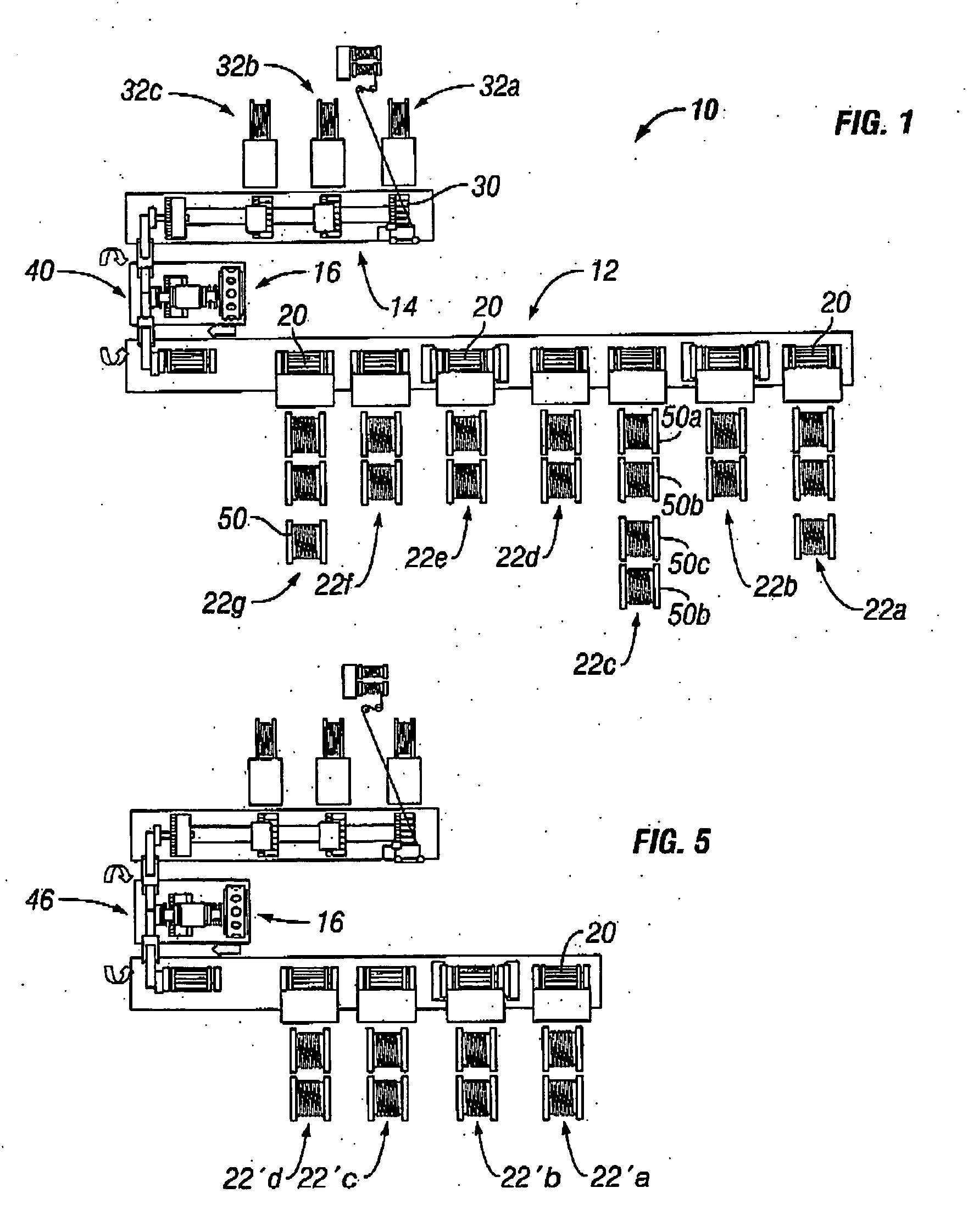 Methods and apparatus for making tires and for converting an assembly line for making different types of tires