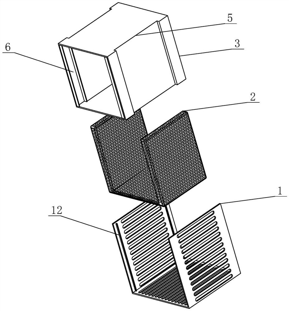 Computer hard disk quick mount shock absorber bracket