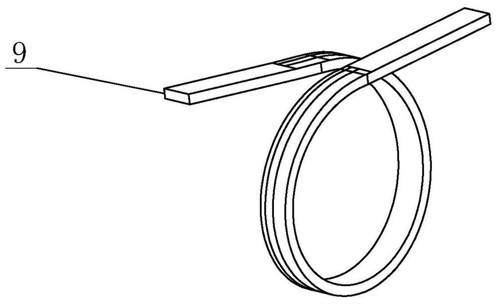 Computer hard disk quick mount shock absorber bracket