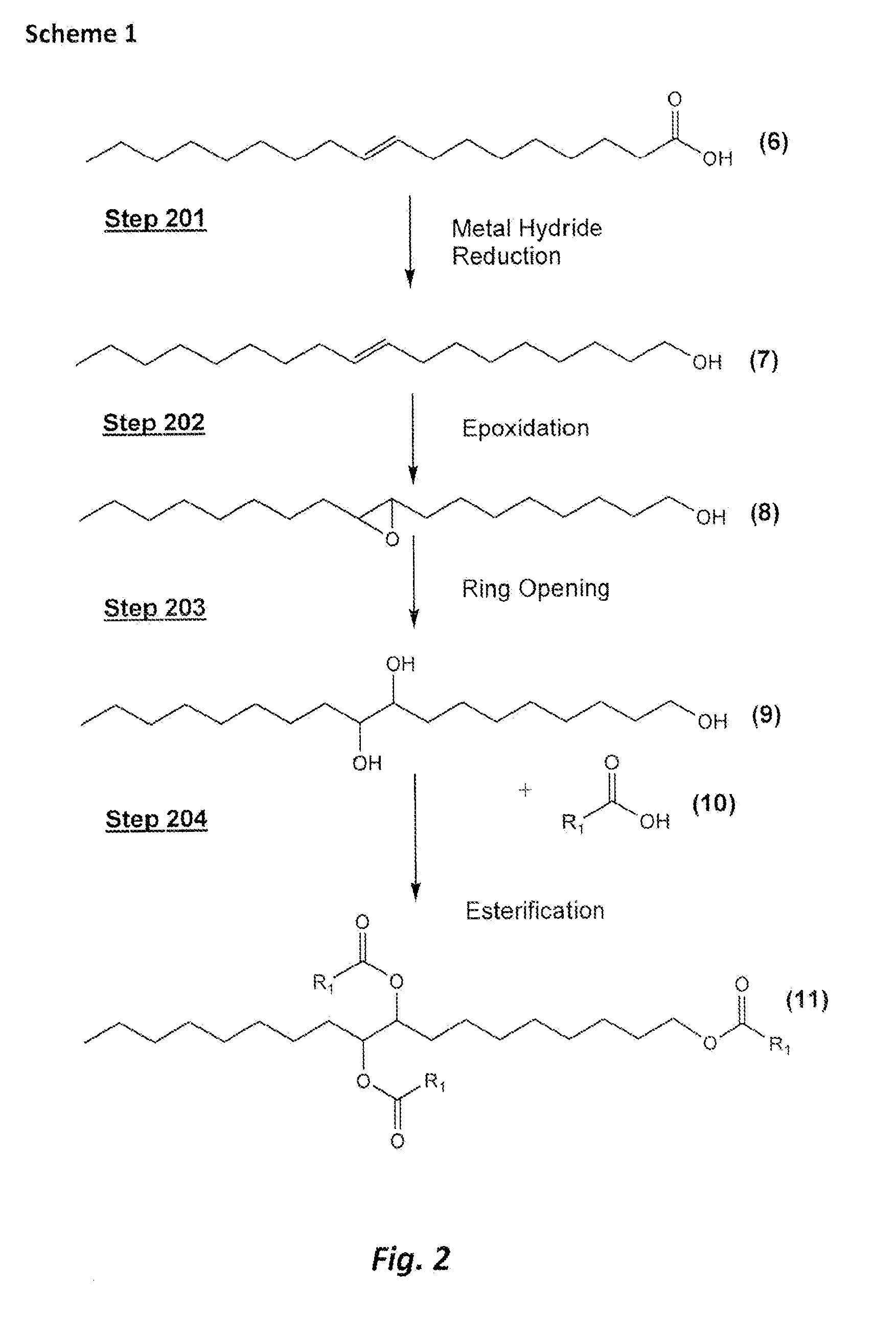 Biolubricant esters from the alcohols of unsaturated fatty acids