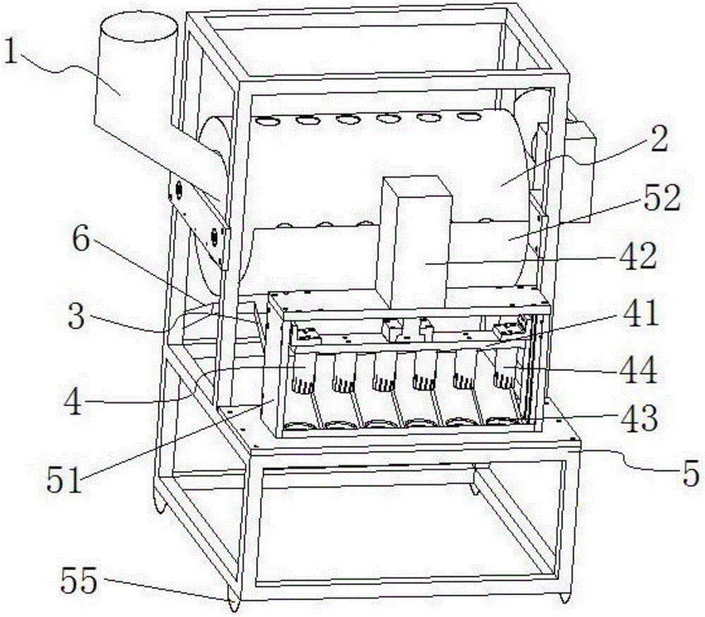 Automatic radish cutting machine