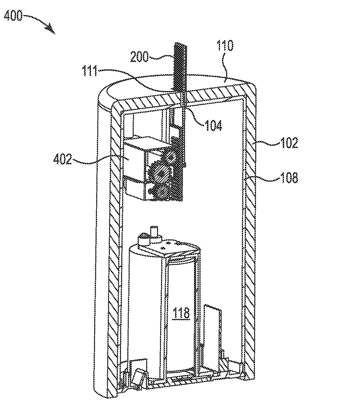 Electric candle with illuminating panel