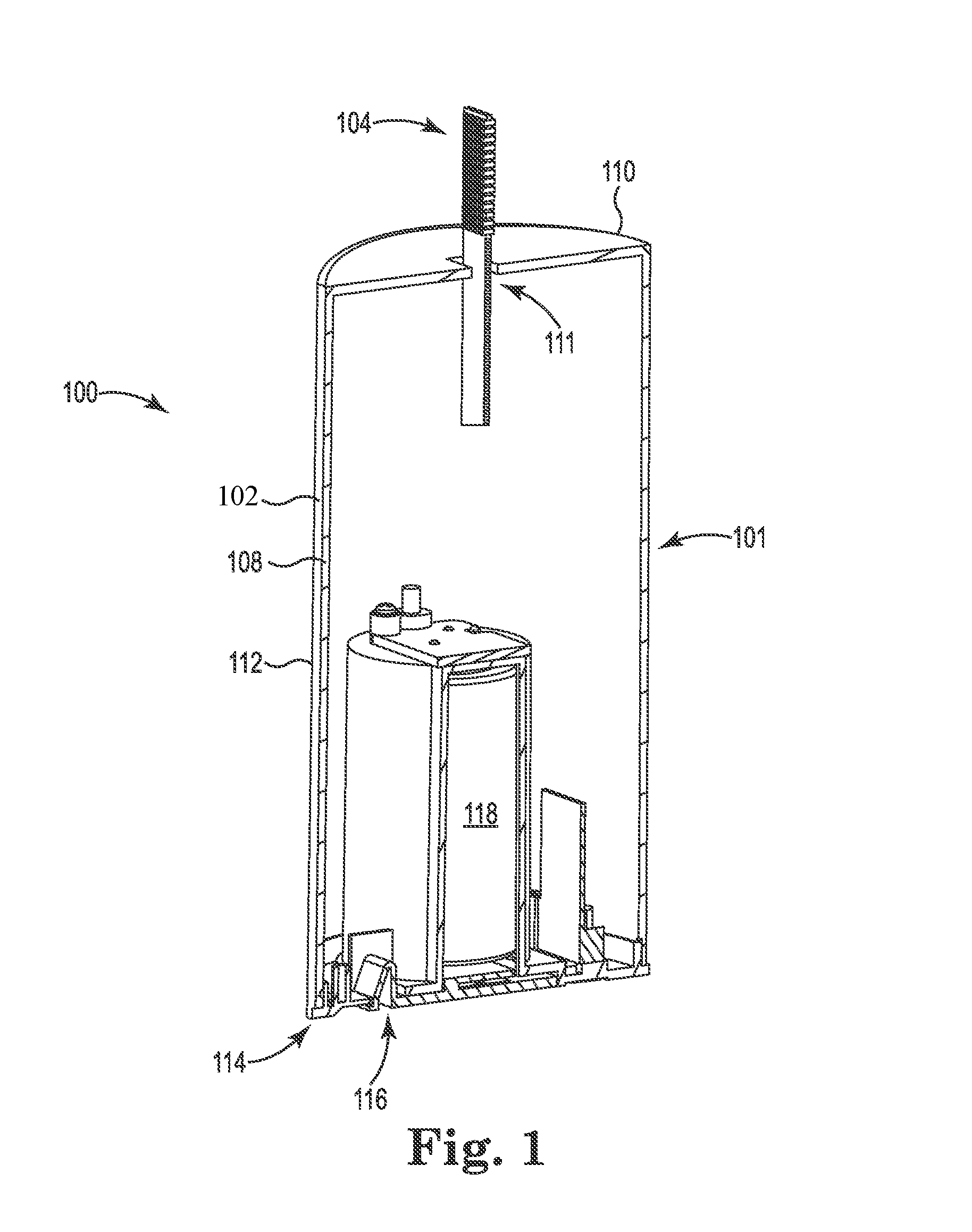 Electric candle with illuminating panel