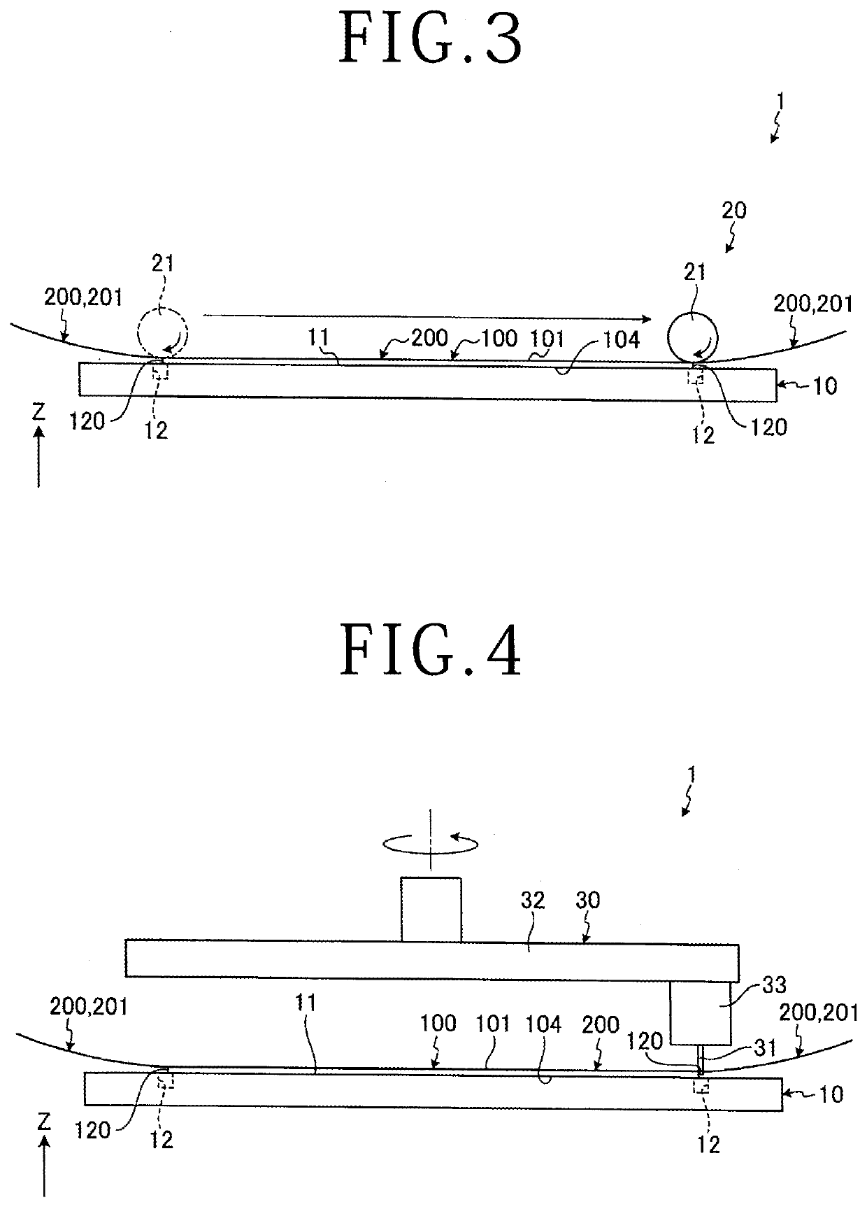 Protective sheet sticking apparatus