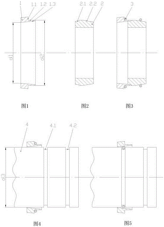 Shaft seal installation tool and installation method