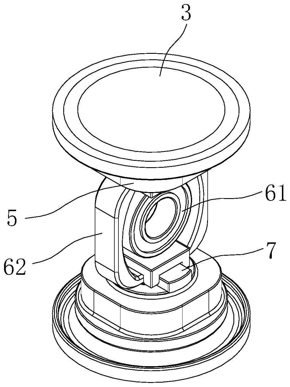 Diaphragm pump for agricultural plant protection machine and the agricultural plant protection machine