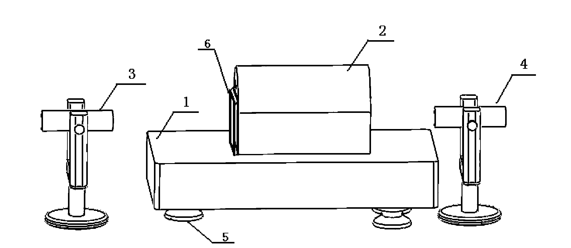 Method for adjusting parallelism of axis of reflector and mechanical rotating shaft of Dove prism