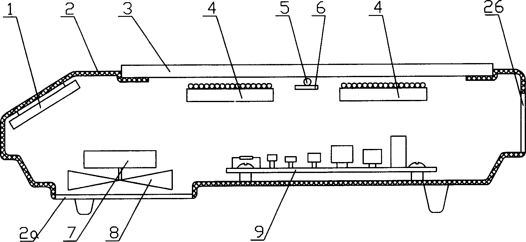 Electromagnetic range capable of automatic control temperature