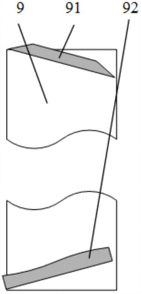 Automatic head and tail residue monitoring method of hot rolling strip steel