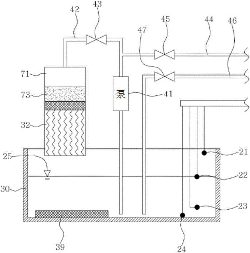 Wall-mounted evaporative humidifier