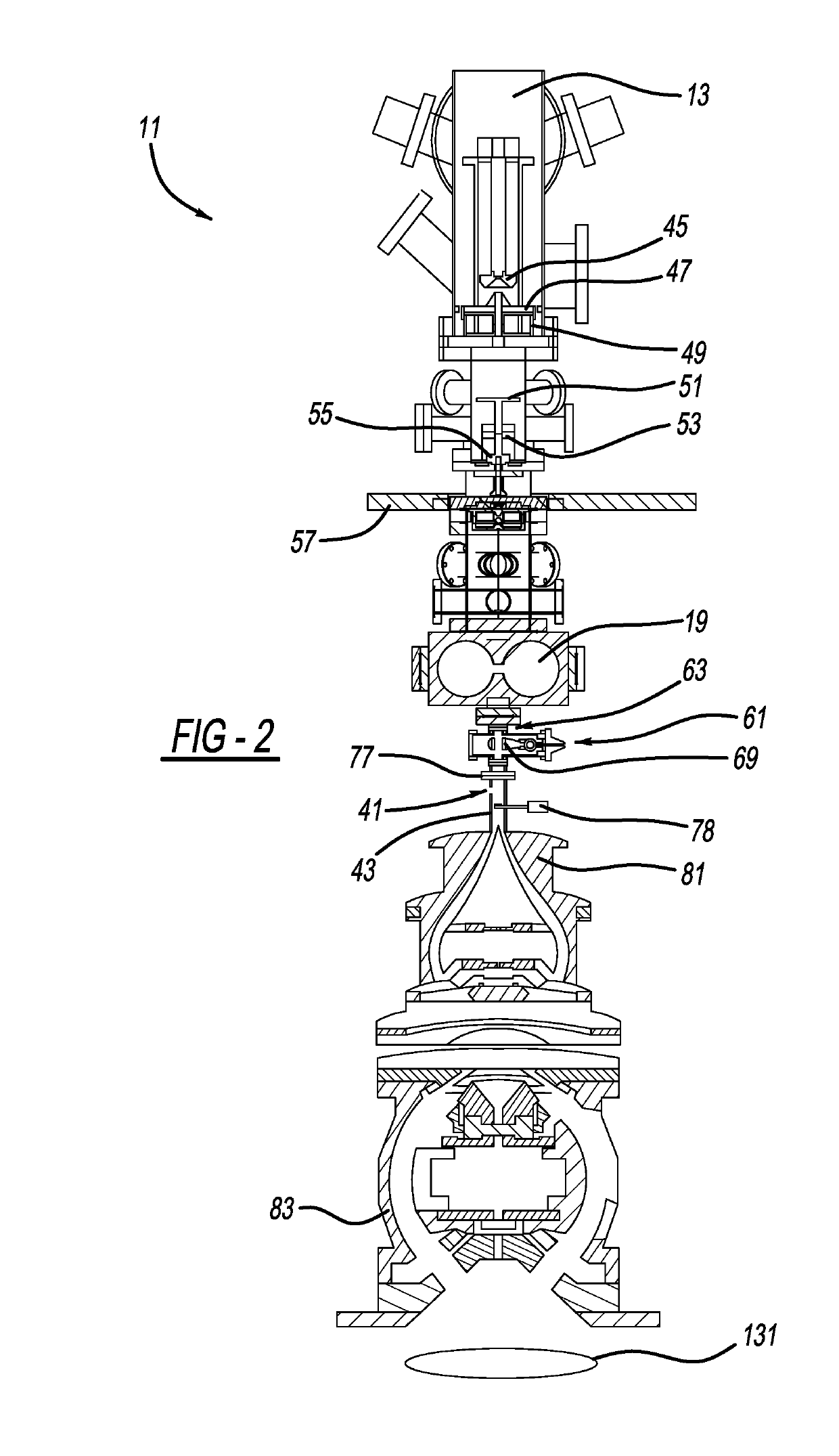 Electron spectroscopy system