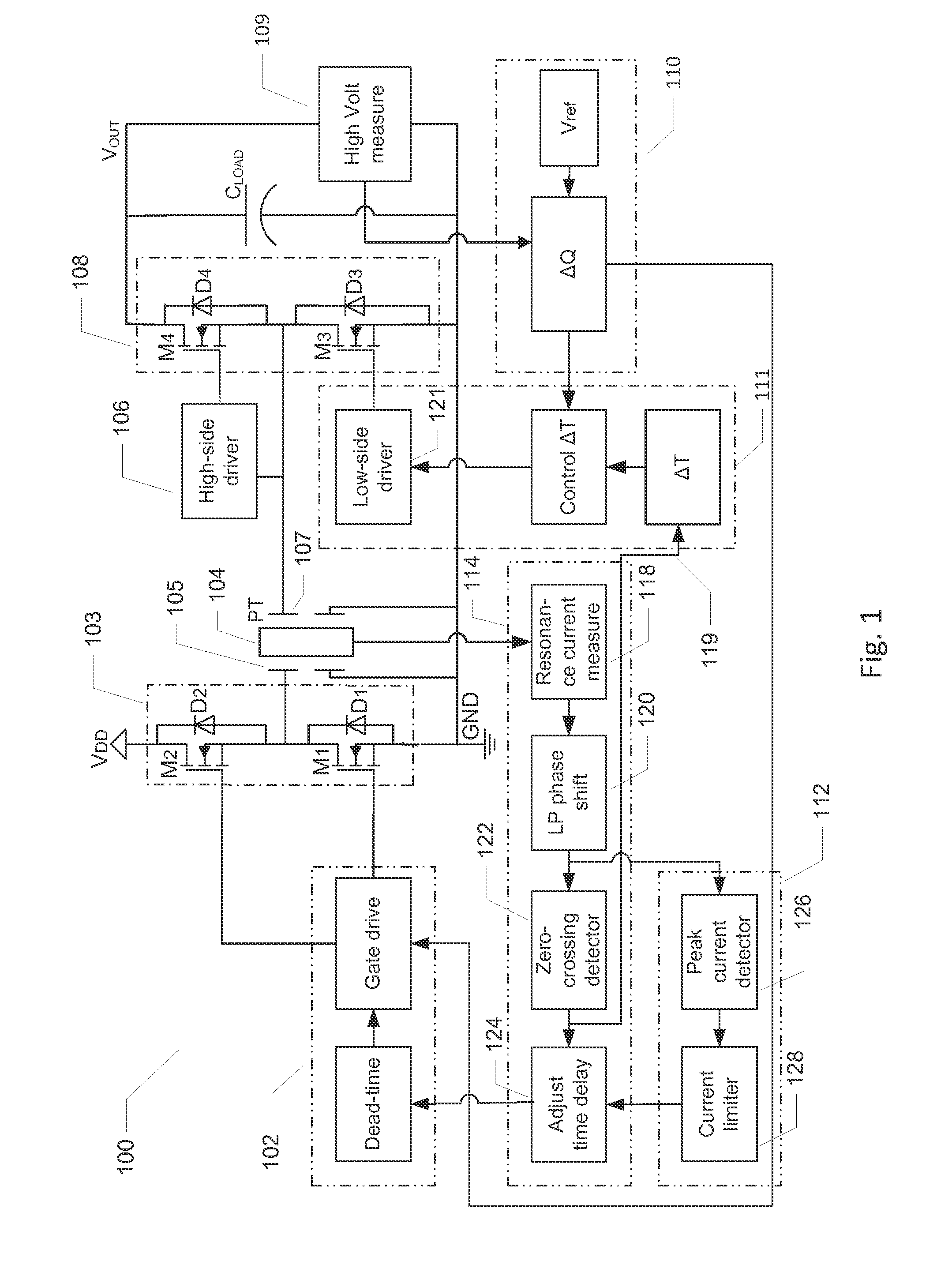 Piezoelectric power converter with bi-directional power transfer