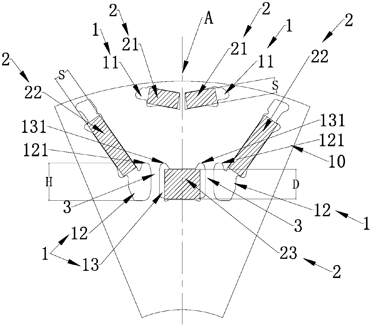 Motor rotor, motor and electric vehicle