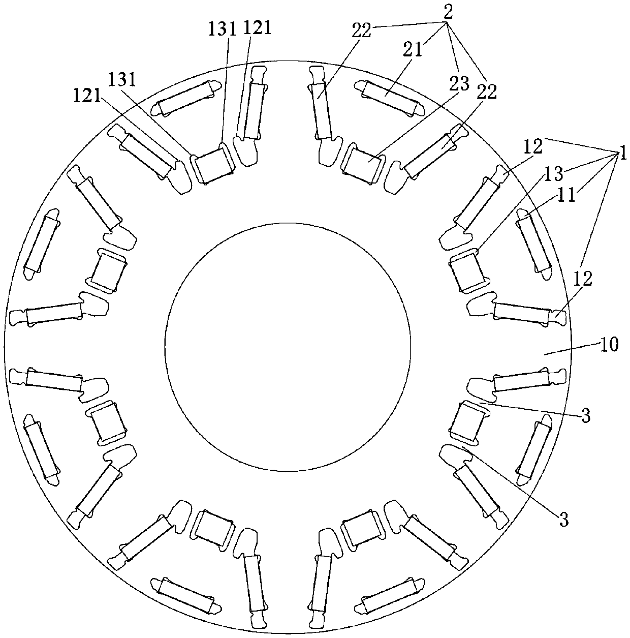 Motor rotor, motor and electric vehicle