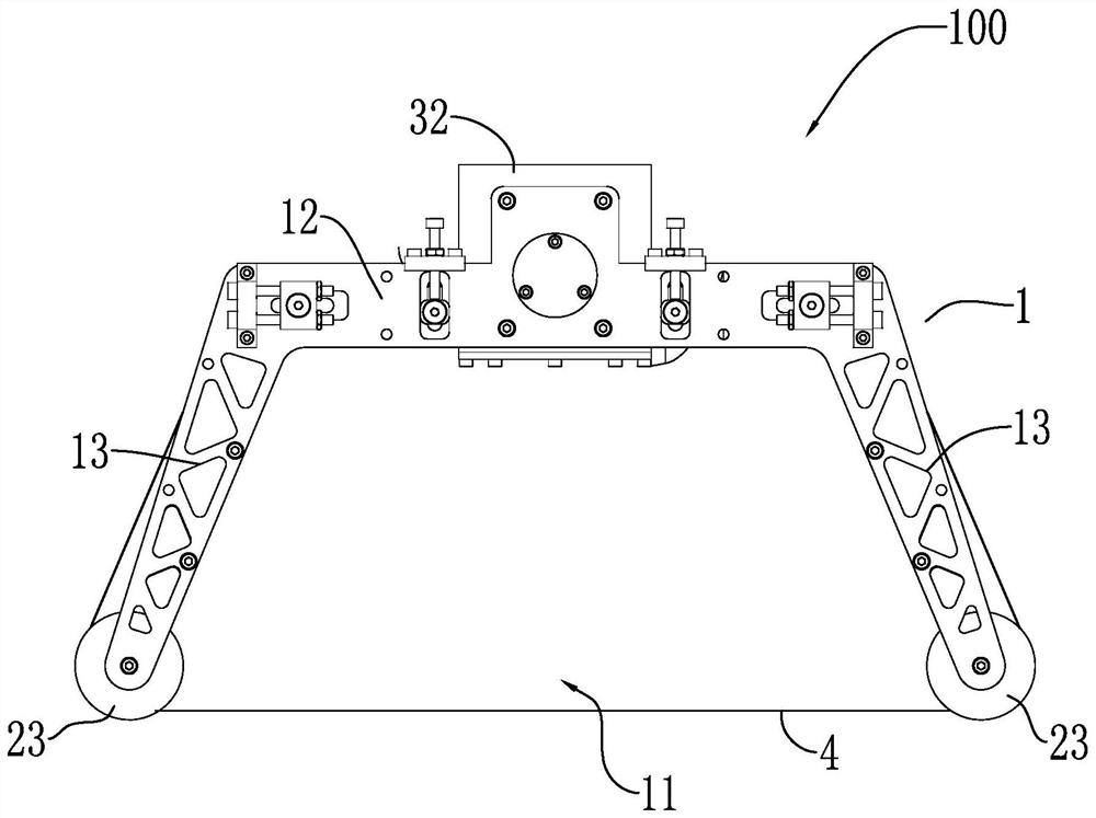 Wire saw mechanism and wire saw cutting device based on small-load robot