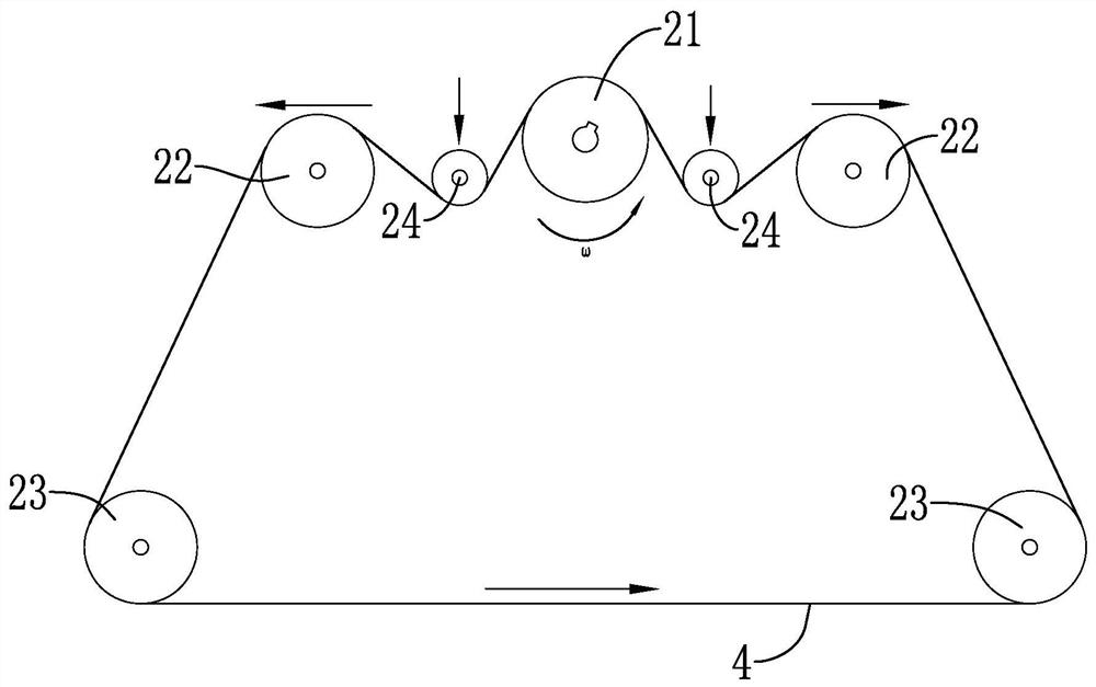 Wire saw mechanism and wire saw cutting device based on small-load robot