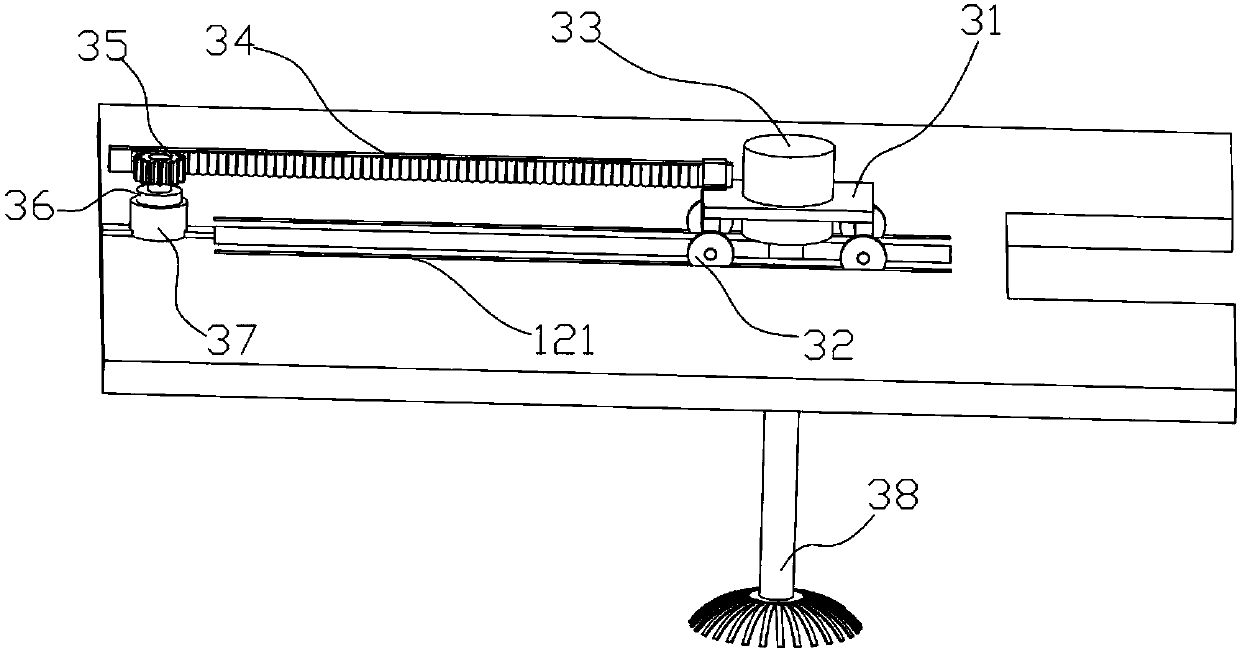 Oil-fried food processing apparatus