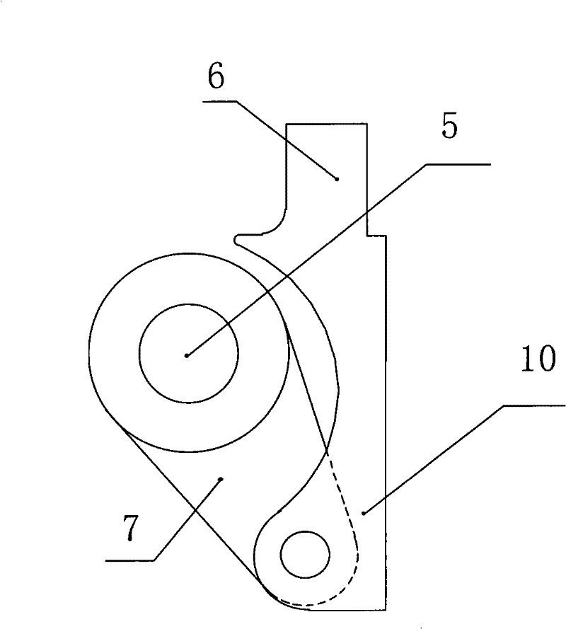 High-voltage circuit-breaker connector and high-voltage circuit breaker using same