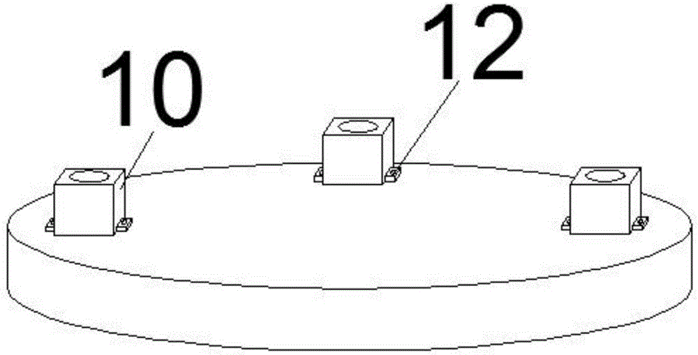 Portable installation bracket device for motor