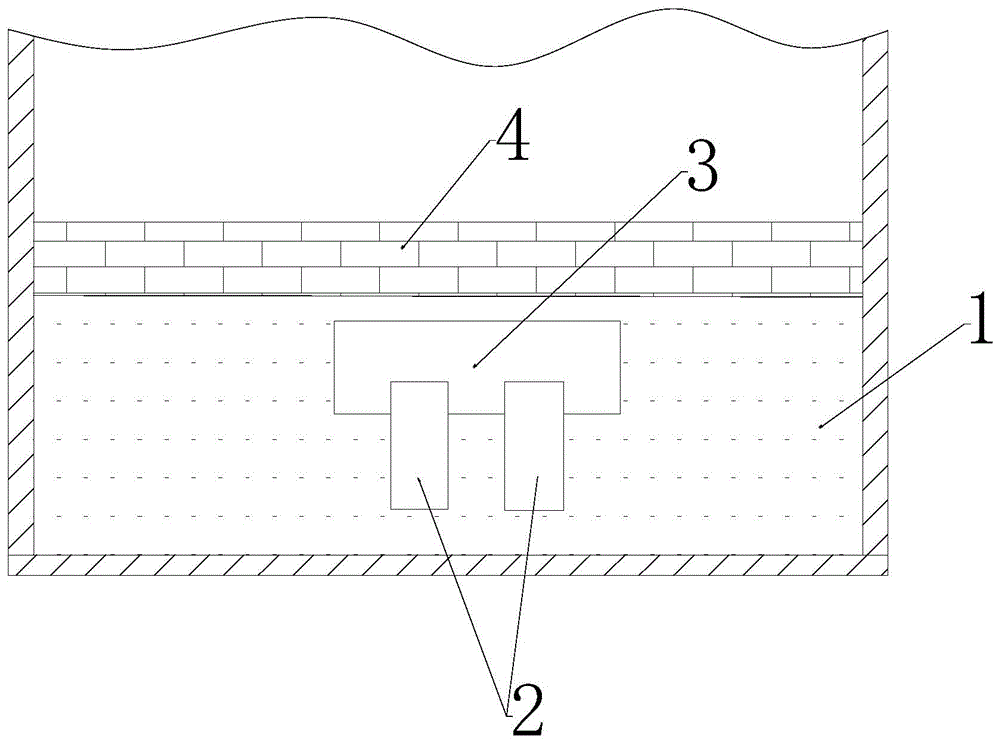 Bottom electrode of DC arc furnace