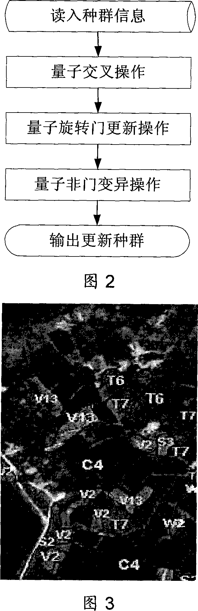 Independent ingredient analysis global search method for implementing high spectrum terrain classification