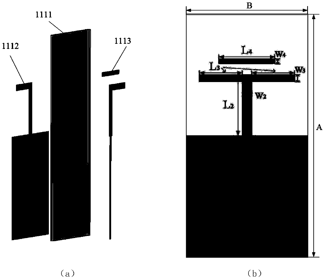 Broadband vertical polarization omnidirectional array antenna with adjustable unit number