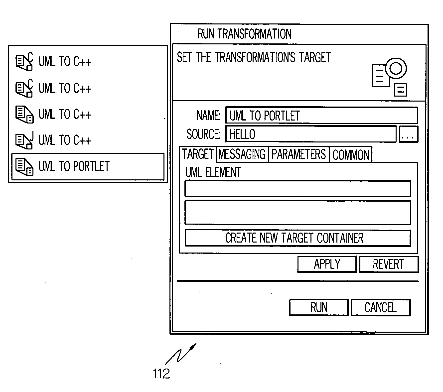 Use of UML state machines to model portal applications