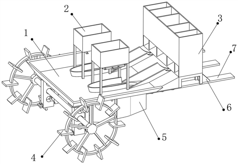 A kind of lotus seed lotus planting device