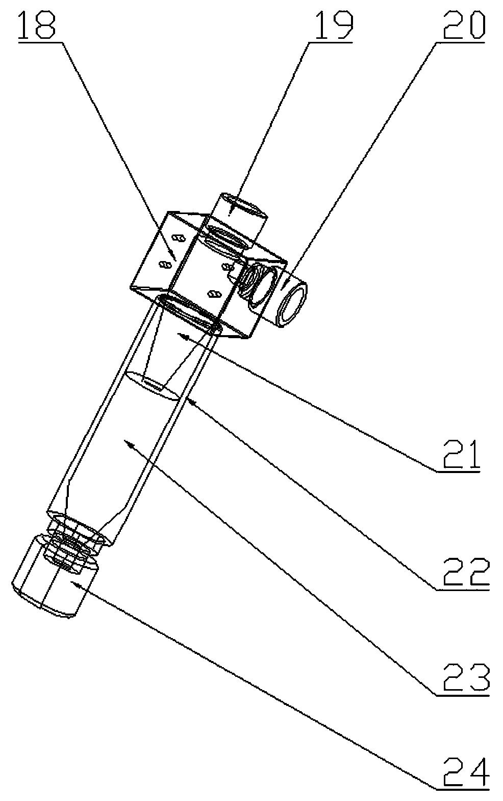 Vortex separation device and control method thereof