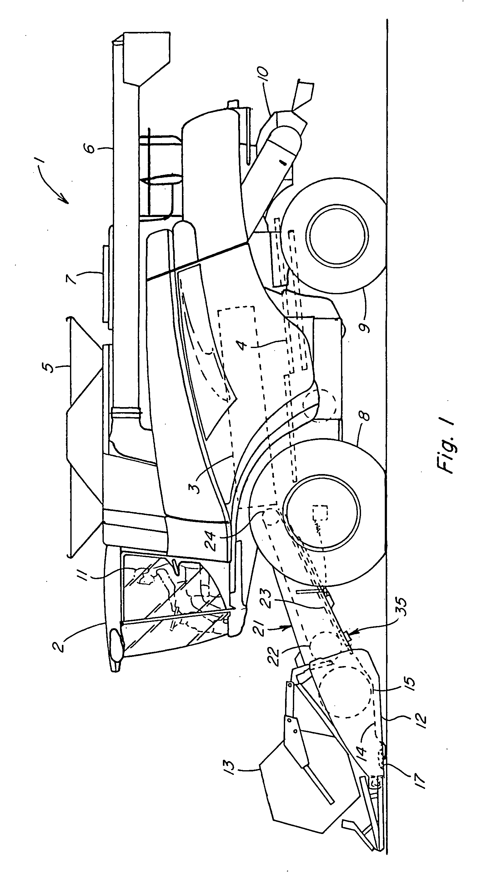 Acoustic stone detection for a feederhouse on an agricultural combine