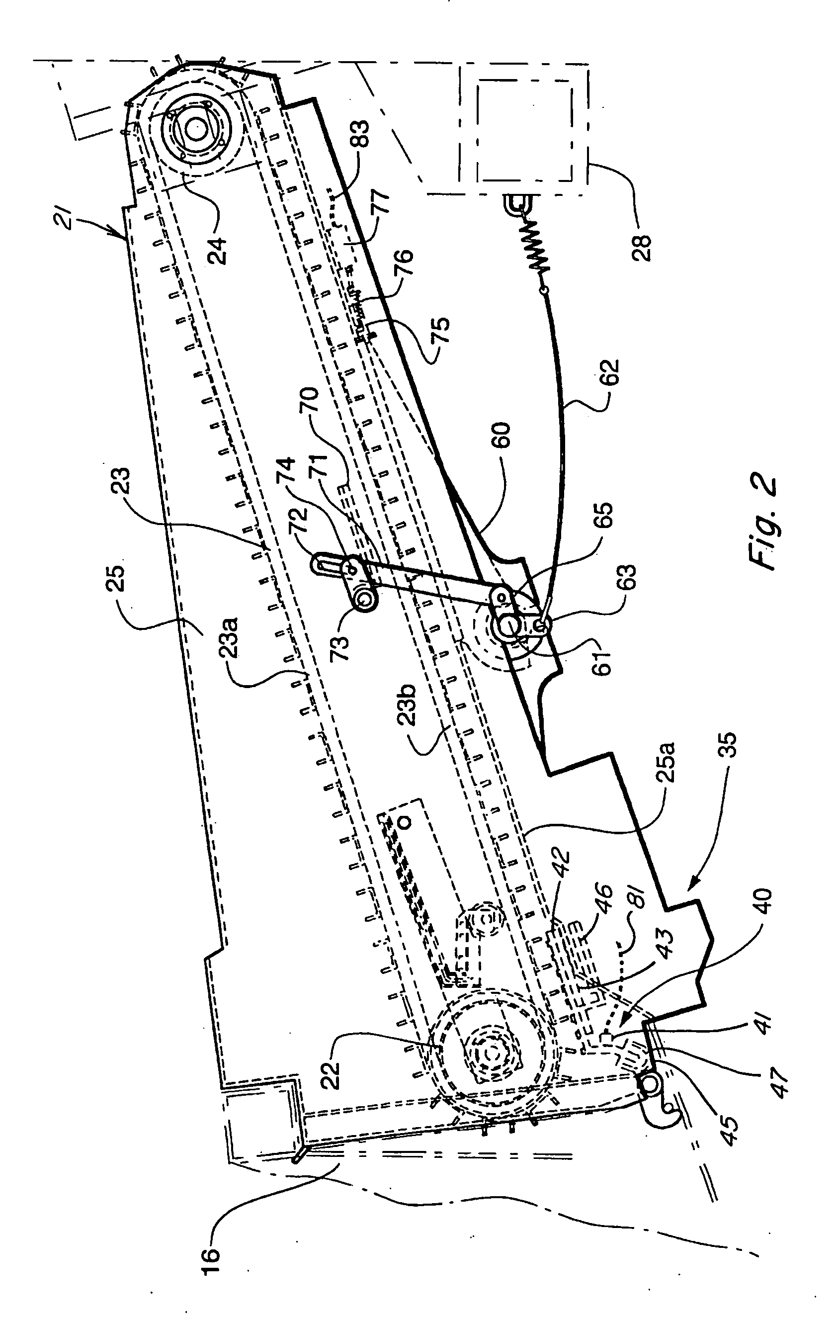 Acoustic stone detection for a feederhouse on an agricultural combine