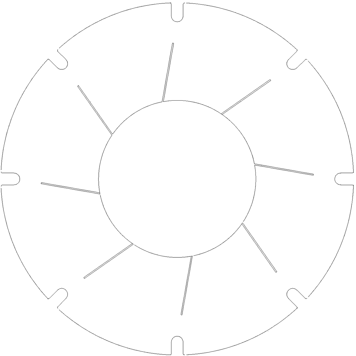 Thrust foil dynamic pressure air bearing with thick top foil structure