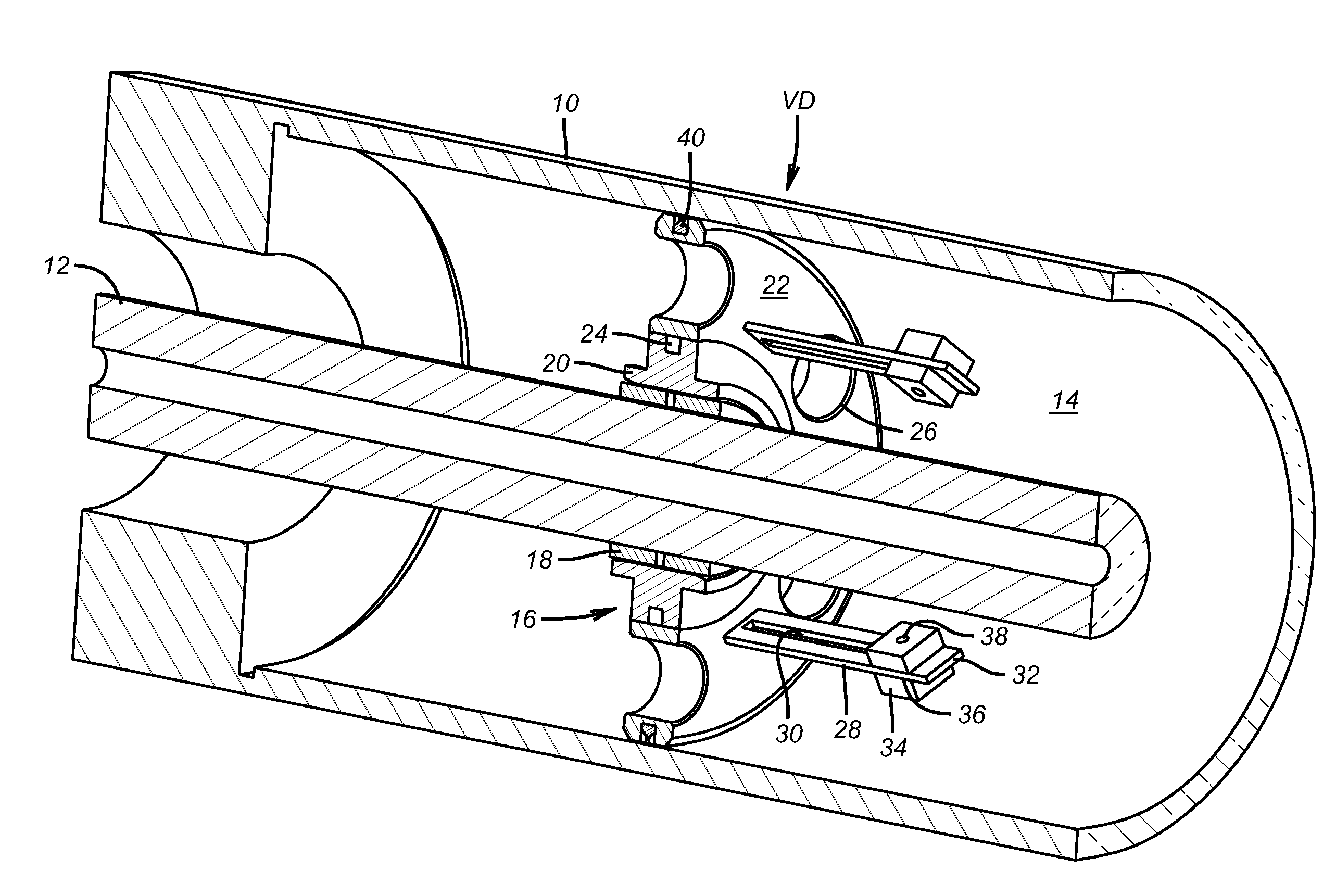 Motor shaft vibration isolator for electric submersible pumps