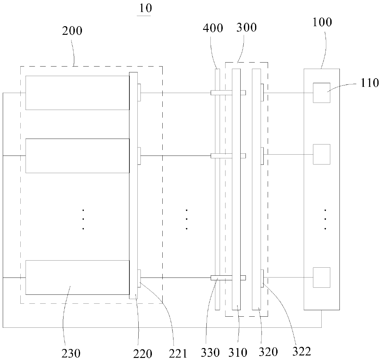 Lithium ion power battery charging device