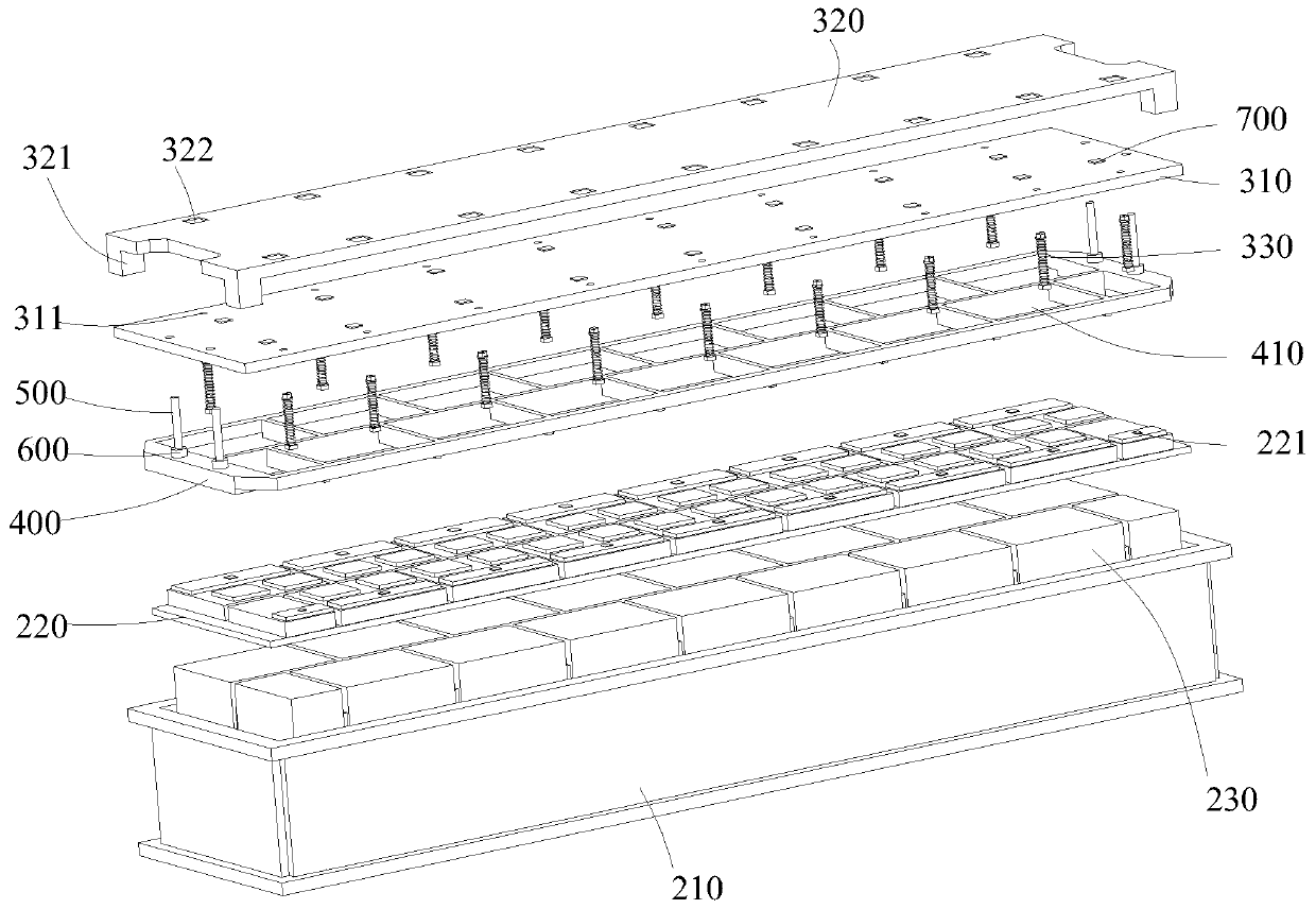 Lithium ion power battery charging device