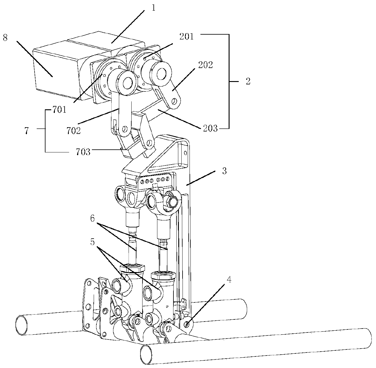 A Braking System for Unmanned Vehicles with Switchable Driving Modes