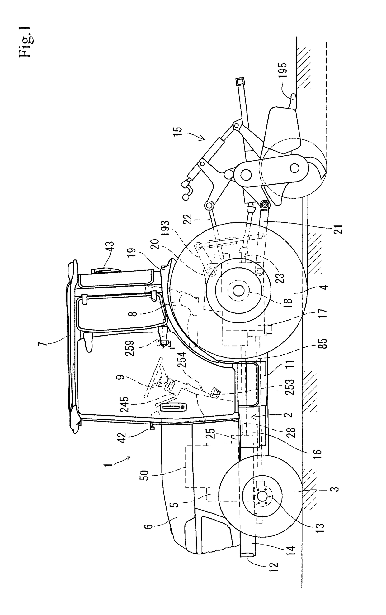 Work vehicle with controls for regenerating exhaust gas purification device