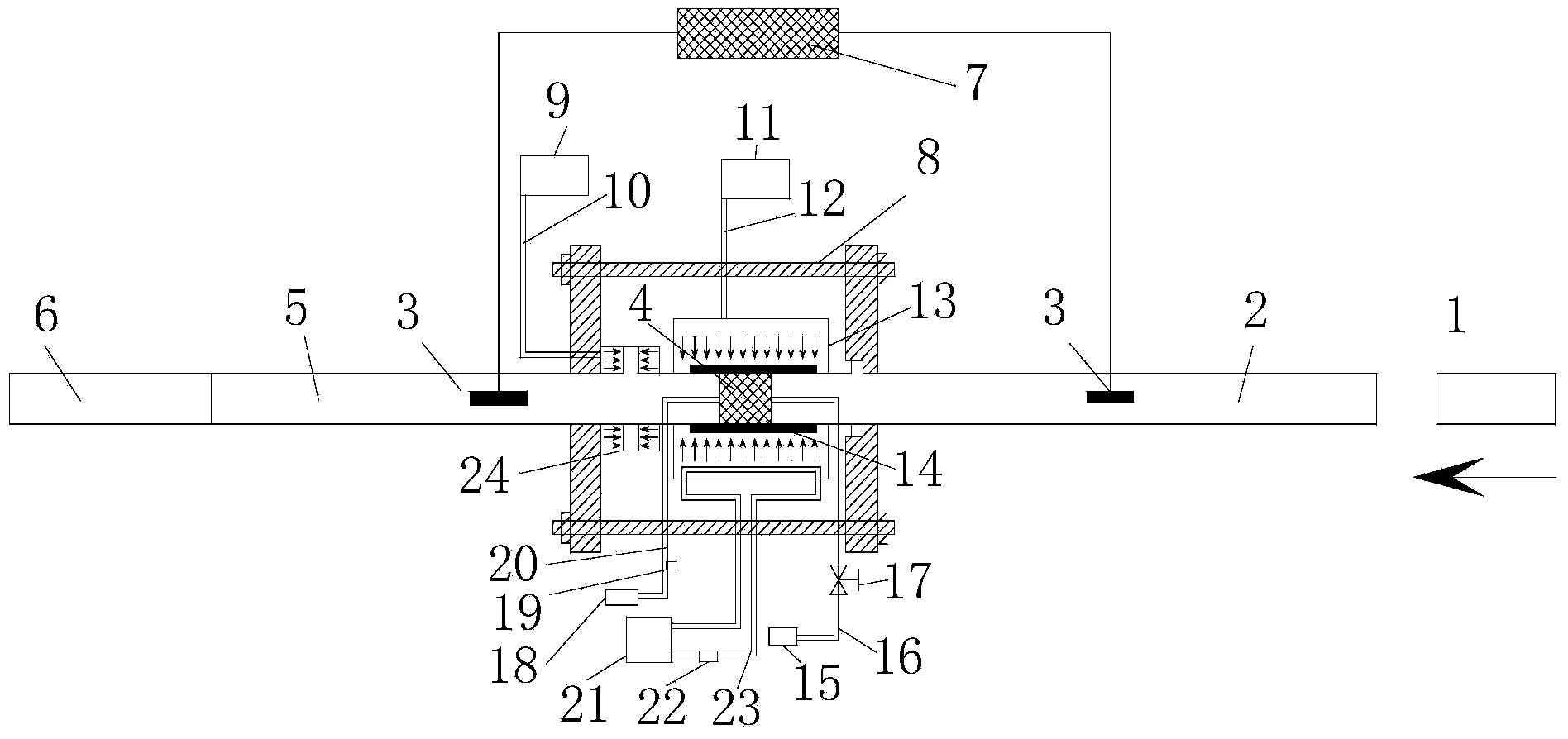 Multi-field coupled coal rock impact loading experimental device and method