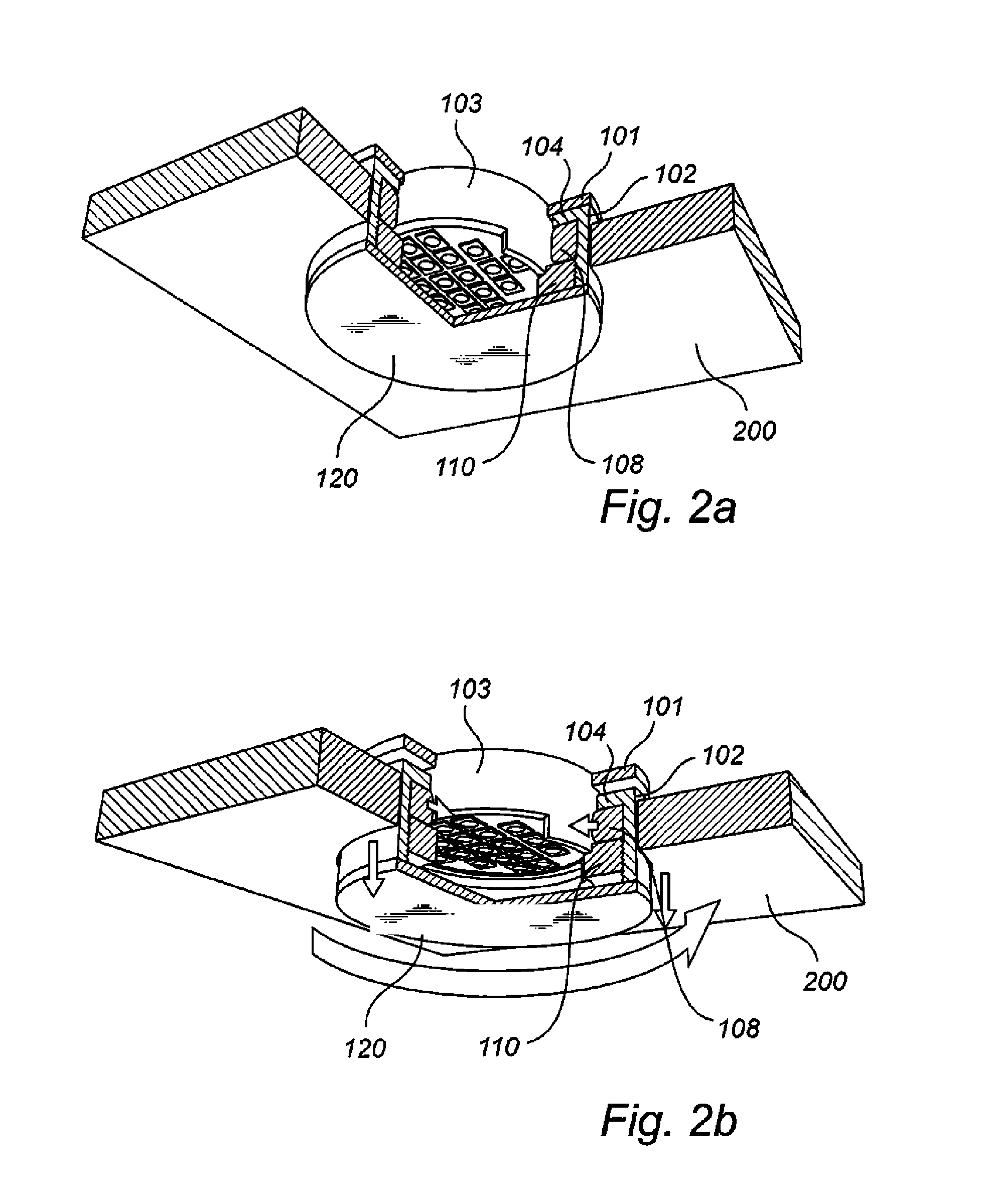 Releasable optical element