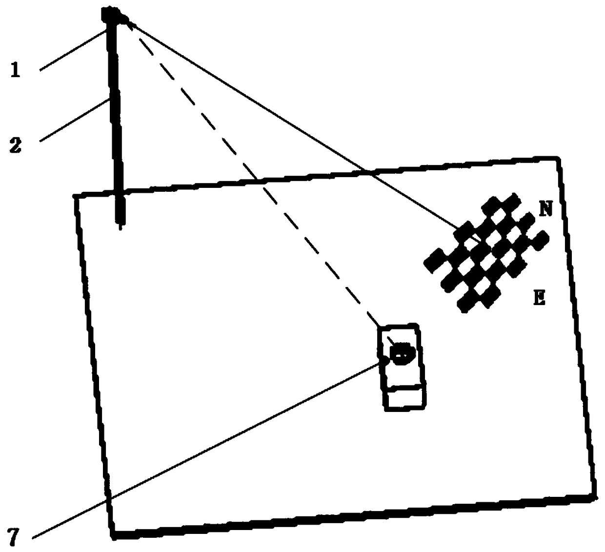 Global vision-based positioning method