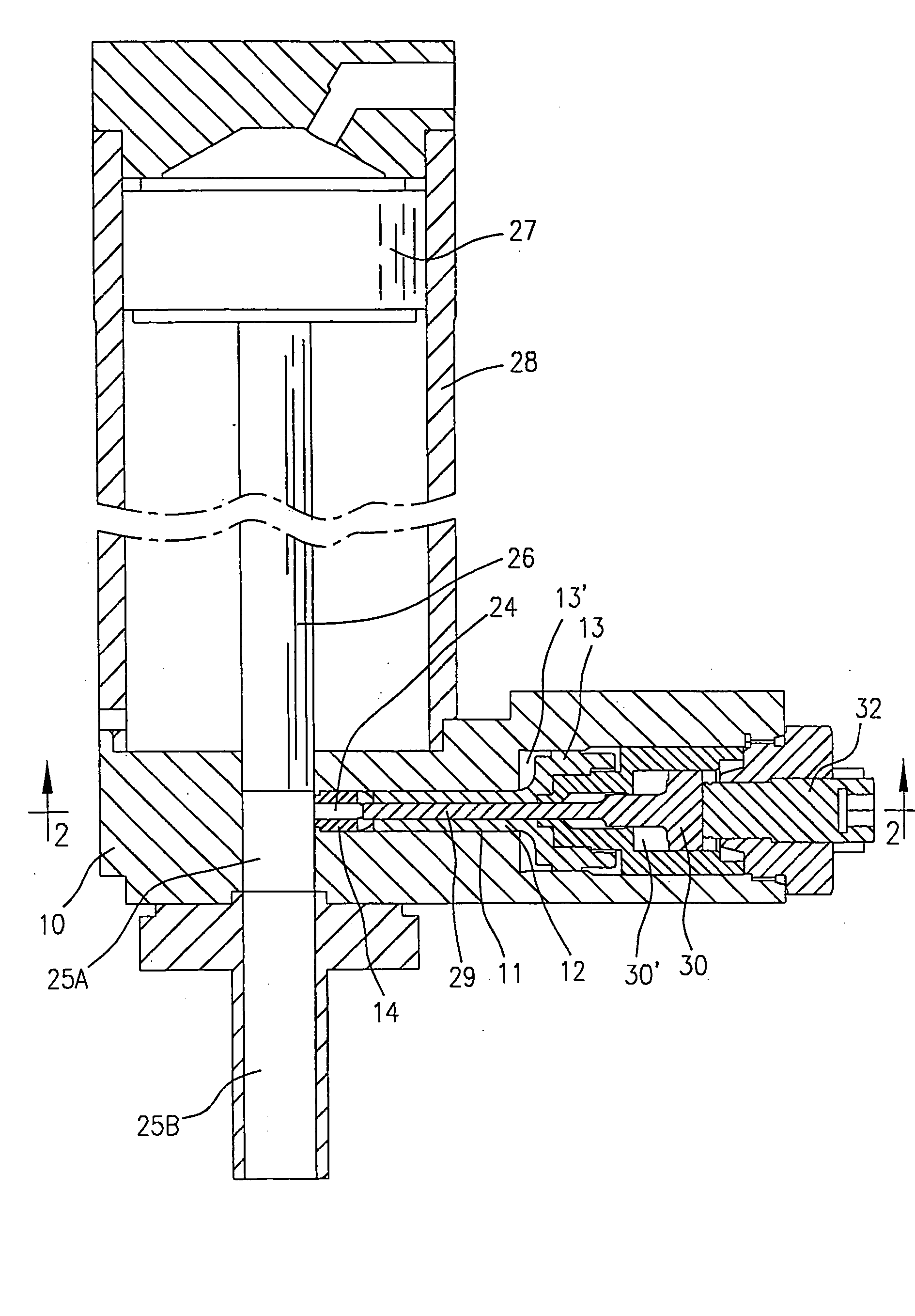 Co-injection mixing method and apparatus