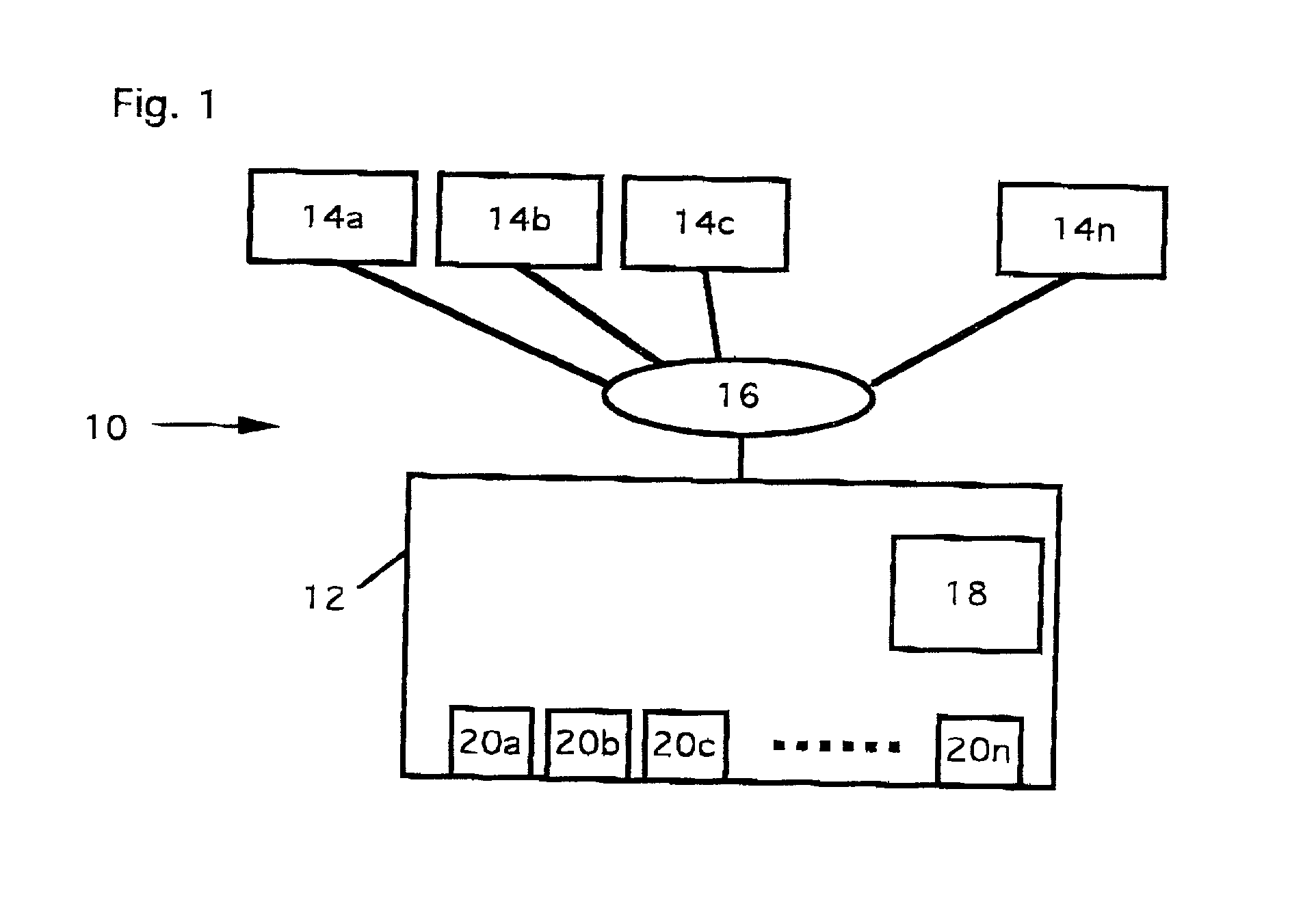 Method for trading data in a network