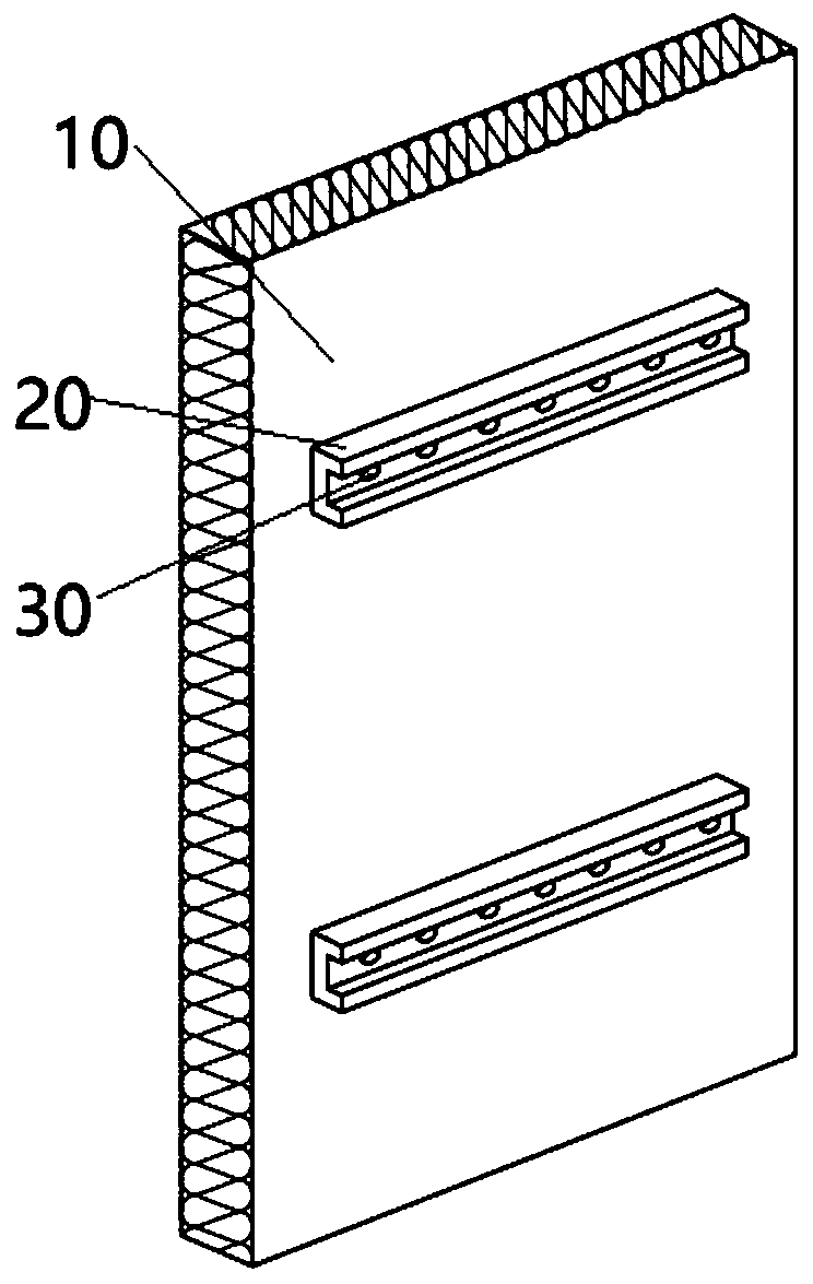 Finished product type sound insulation and sound absorption device quick mounting and fixing structure