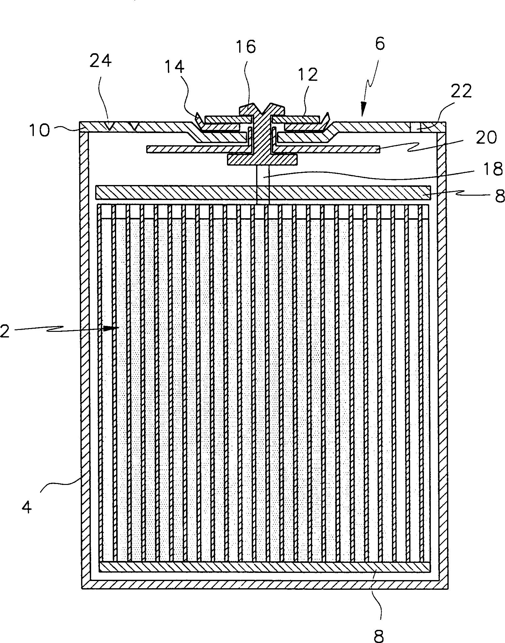 Process for modifying superfine glass fibre diaphragm of lead-acid accumulator