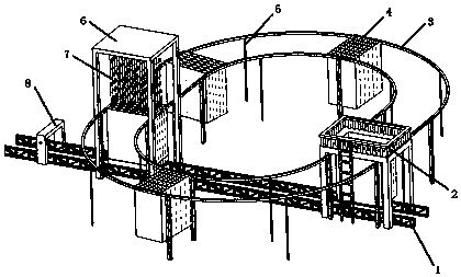 Novel rapid building block core filling device