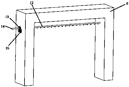 Novel rapid building block core filling device