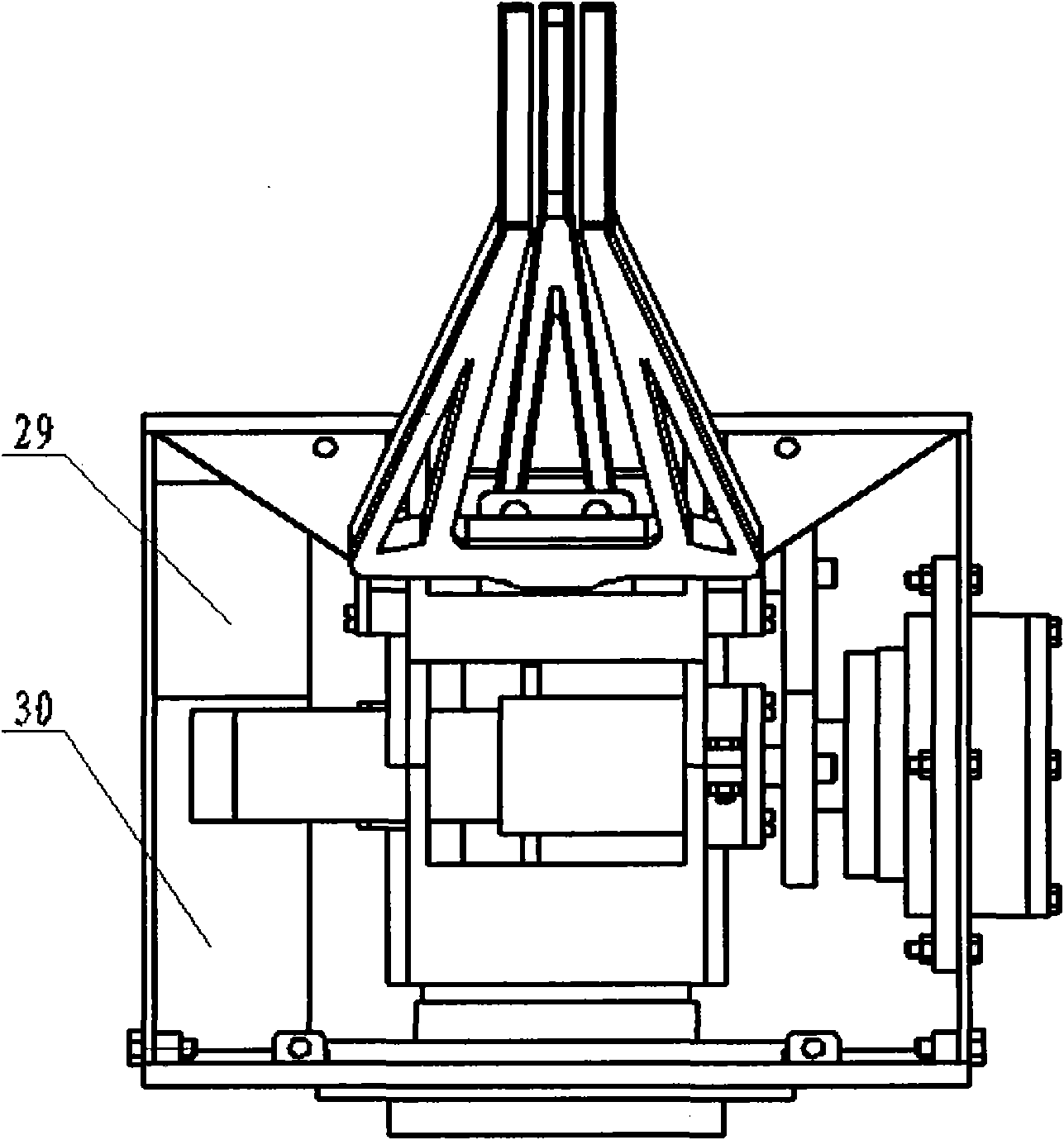 Space robot gripper mechanism